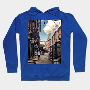 Lower Manhattan Street New York City Hoodie